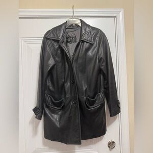 Siena Studio Black Leather Jacket